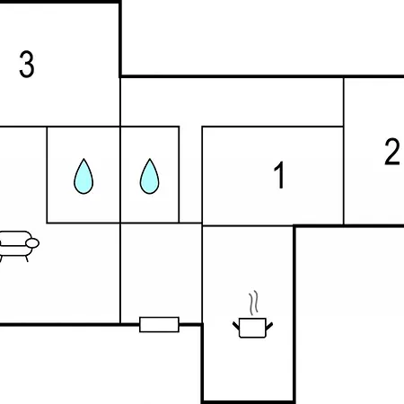 Three-bedroom In Lejlighed *